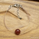 Bracelet 1 Agate Rouge