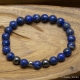 Bracelet Extensible en Lapis Lazuli & Hématite