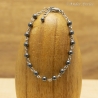Bracelet Chaîne en Inox & Hématite