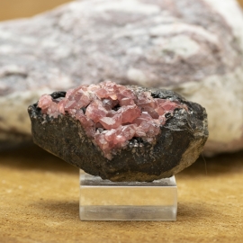 Pierre de Rhodochrosite cristallisée